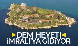 DEM heyeti bir kez daha İmralı'ya gidecek
