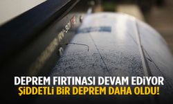 Deprem fırtınası devam ediyor! Şiddetli bir deprem daha oldu!