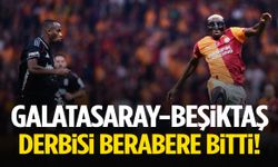 Derbide kazanan çıkmadı… Galatasaray ve Beşiktaş 1-1 berabere kaldı