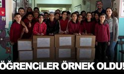 Öğrencilerden erzak ve kıyafet yardımı!