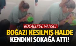 Dini nikahlı eşinin boğazını kesti!