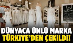 Dünyaca ünlü gelinlik markası Türkiye'den çekildi!