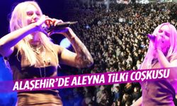 Ertelenen konser nihayet gerçekleşti… Alaşehir Aleyna Tilki ile coştu!