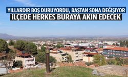 Eski su deposu ilçenin en gözde noktası olacak!