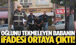 Markette oğlunu tekmeleyen babanın ifadesi ortaya çıktı!