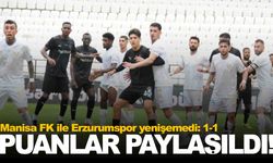 Manisa FK yine puan kaybetti: 1-1