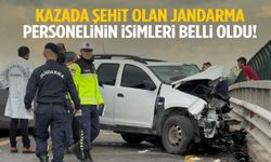 Feci kazada şehit düşen jandarma personelinin isimleri açıklandı!