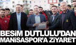 Başkan Besim Dutlulu’dan Manisaspor’a ziyaret