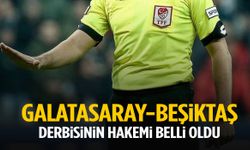 Galatasaray-Beşiktaş derbisinin hakemi belli oldu! TFF resmen açıkladı