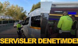 Manisa’da okul servislerine sıkı denetim… 167 araç denetimde geçti!
