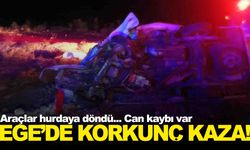 İki otomobilin çarpıştığı kazada ölü ve yaralılar var!