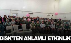 İşçi kadınlardan meme kanseri farkındalık mesajı