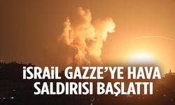 İsrail Gazze’ye hava saldırısı başlattı!