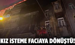 Kız isteme faciası: Havai fişek eve isabet etti, 8 kişi hastanelik oldu