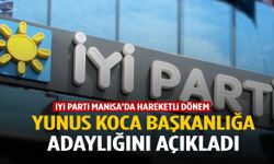 İYİ Parti Manisa hareketli günler yaşıyor… Yunus Koca adaylığını açıkladı!