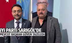 İYİ Parti Sarıgöl’de mevcut başkan güven tazeledi