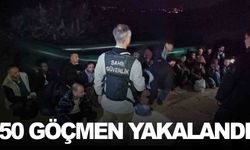 İzmir açıklarında düzensiz göçmen operasyonu… 50 göçmen yakalandı