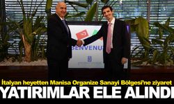 İzmir İtalya Konsolosu Bianchi’den Manisa OSB’ye ziyaret
