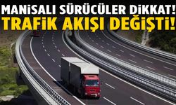 Manisalı sürücüler dikkat! Yol çalışması başladı