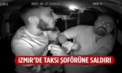 İzmir’de 22 yaşındaki şahıs taksi şoförünü darbetti!