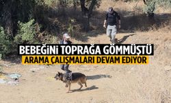 İzmir’de bebeğini toprağa gömmüştü… Köprü çevresi didik didik aranıyor!
