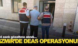 İzmir’de DEAŞ operasyonu: 4 şüpheli gözaltında