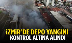 İzmir’de korkutan depo yangınından güzel haber