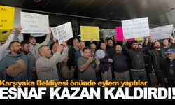 İzmir’de pazar esnafı kazan kaldırdı… Belediye önünde eylem yaptılar!