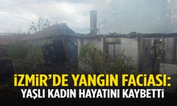 İzmir’de yangın faciası: Yaşlı kadın feci şekilde can verdi