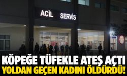İzmir’de tüfekli dehşet! Köpeği vurmak istedi kadını öldürdü