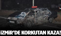 İzmir’de feci kaza! 3’ü çocuk 6 kişi yaralandı