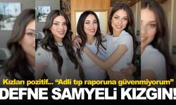 Kızlarının uyuşturucu testi pozitif çıkan Defne Samyeli’den açıklama