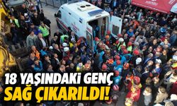 Gebze’de çöken binada 18 yaşındaki genç sağ çıkarıldı