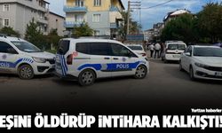 Eşini bıçaklayarak öldürdü ardından intihara kalkıştı!