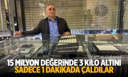 Kuyumcu Soygunu: 1 Dakikada 3 Kilo Altın Çalındı
