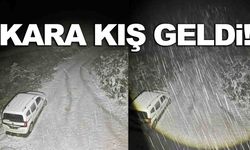 Kara kış yurda giriş yaptı… Her yer beyaza büründü!