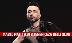 Mabel Matiz için istenen ceza belli oldu