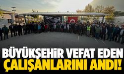 Manisa büyükşehir, vefat eden çalışanlarını andı