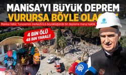 Manisa depremi senaryosu: 4 bin kişi hayatını kaybetti, 48 bin kişi yaralandı