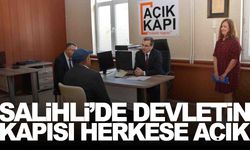Manisa Salihli’de devletin kapısı herkese açık!