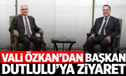 Vali Özkan, Başkan Dutlulu ile bir araya geldi