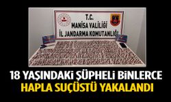 Manisa’da 18 yaşındaki motosikletli şüpheliye suçüstü… Binlerce uyuşturucu hapla yakalandı!
