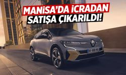 Manisa'da 2023 model elektrikli otomobil icradan satışa çıkarıldı
