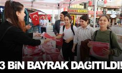 Manisa’da 3 bin bayrakla Cumhuriyet coşkusu