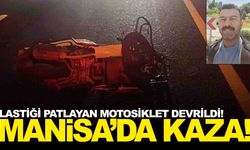 Manisa’da motosiklet kazası: 48 yaşındaki sürücü hayatını kaybetti