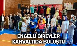 Manisa’da engelli bireyler imece kahvaltıda bir araya geldi
