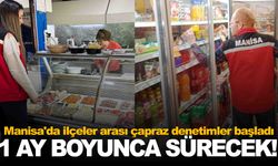 Manisa'da ilçeler arası çapraz denetimler başladı… 1 ay boyunca sürecek!