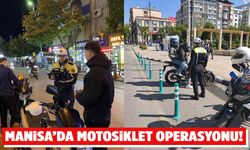 Manisa’da motosiklet operasyonu! Yüzlerce kişiye ceza...