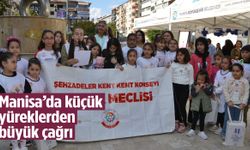 Manisa’da küçük yüreklerden büyük çağrı! Kız çocukları için resimlerle mesaj verdiler