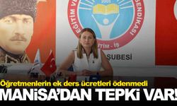 Manisa’da öğretmenler kazan kaldırdı… Ek ders ücretleri yatırılsın!